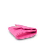 22K Pink Caviar Quilted Classic Flap Card Holder LGHW - Image 5