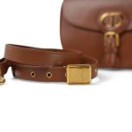 Dior Caramel Calfskin Bobby Bag Medium Gold Hardware - Image 4