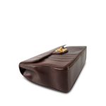 Brown Mademoiselle Lambskin Vertical Flap Jumbo GHW - Image 8