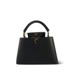 Louis Vuitton Black Taurillon Capucines BB - Image 3