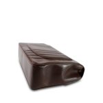 Brown Mademoiselle Lambskin Vertical Flap Jumbo GHW - Image 9
