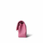 21P Pink Caviar Quilted Small Classic Flap Light Gold Hardware - Image 5