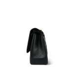 Black Jumbo Caviar Quilted Classic Flap GHW - Image 3