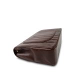 Brown Mademoiselle Lambskin Vertical Flap Jumbo GHW - Image 10