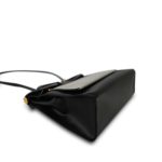 Herbag Zip PM 31 Black and Ecru Toile H Berline Vache Hunter Gold Plated B Stamp - Image 13