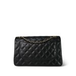 Black Jumbo Caviar Quilted Classic Flap GHW - Image 12