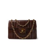 Brown Mademoiselle Lambskin Vertical Flap Jumbo GHW - Image 13
