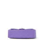 20S Purple Caviar Quilted Classic Flap Small LGHW - Image 7