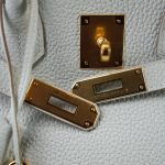 Birkin 30 Gris Perle Veau Togo Gold Plated D Stamp - Image 5