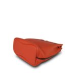 So Kelly 22 Orange Togo Palladium Plated T Stamp - Image 14
