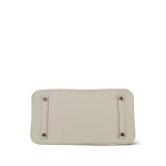 Birkin 30 Craie Epsom Rose Gold Plated Y Stamp - Image 12