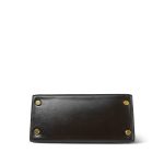 Mini Kelly 20 Dark Brown Box Calfskin Gold Plated O Circle Stamp - Image 11