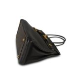 Birkin 30 Ebène Veau Togo Gold Plated X Stamp - Image 11