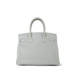Birkin 30 Gris Perle Veau Togo Gold Plated D Stamp - Image 11