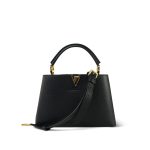 Louis Vuitton Black Taurillon Capucines BB - Image 9