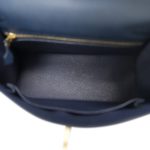 Kelly Sellier 25 Bleu Indigo Epsom Gold Plated Y Stamp - Image 20
