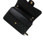 Black Jumbo Caviar Quilted Classic Flap GHW - Image 13