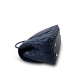 Navy Caviar Quilted Small Coco Handle LGHW - Image 10
