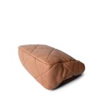 22S Caramel Quilted Large 19 Flap Mixed Hardware - Image 9