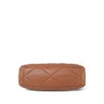 22S Caramel Lambskin Quilted Large 19 Flap MHW - Image 3