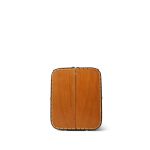 Chanel Brown Wooden Vanity Case Silver Hardware - Image 3