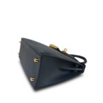 Kelly Sellier 25 Bleu Indigo Epsom Gold Plated Y Stamp - Image 15