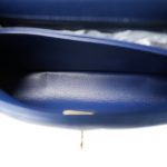 Navy Caviar Quilted Small Coco Handle LGHW - Image 12