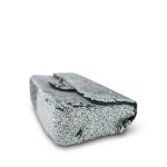 Black & White Reversible CC Logo Sequin Mini Single Flap Ruthenium Hardware - Image 10