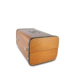 Chanel Brown Wooden Vanity Case Silver Hardware - Image 12