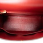 Kelly 28 Rouge Box Calfskin Gold Plated (X) Stamp - Image 16