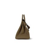 Birkin 25 Beige Marfa Veau Togo Palladium Plated W Stamp - Image 13
