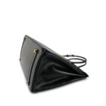 Birkin 35 Black Box Calfskin Gold Plated G Square Stamp - Image 4