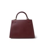 Kelly Sellier 25 Rouge H Veau Sombrero Gold Plated A Stamp - Image 16