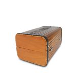 Chanel Brown Wooden Vanity Case Silver Hardware - Image 4