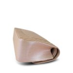 17B Rose Gold Iridescent Chevron Caviar Quilted Jumbo Classic Flap Silver Hardware - Image 4