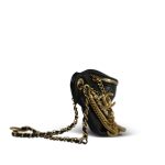 19A Black Lambskin Quilted All About Chains Waist Bag/Bumbag Aged Gold Hardware - Image 5