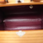 Chanel Brown Wooden Vanity Case Silver Hardware - Image 14