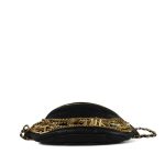 19A Black Lambskin Quilted All About Chains Waist Bag/Bumbag Aged Gold Hardware - Image 6