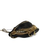 19A Black Lambskin Quilted All About Chains Waist Bag/Bumbag Aged Gold Hardware - Image 8