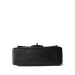 22A Black Lambskin Quilted Mini Rectangular Flap LGHW - Image 5