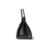 Birkin 35 Black Ardennes Gold Plated [F] Stamp - Image 9