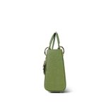 Mini Lady Dior Bag Willow Green Lizard - Image 4