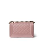 Pink Nude / Pink Clair Boy Bag Small Caviar Quilted LGHW - Image 4