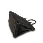 Birkin 30 Ebène Veau Togo Gold Plated X Stamp - Image 5