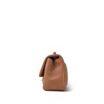 Caramel Lambskin Quilted Mini Square Flap LGHW - Image 3