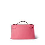 Kelly Pochette Rose Azalee Swift Palladium Plated Hardware A Stamp - Image 7