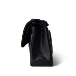 Black Caviar Quilted Classic Flap Small SHW - Image 2
