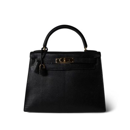 Kelly Sellier 28 Black Lizard Gold Plated (Y) Stamp