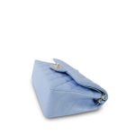 21C Sky Blue Lambskin Quilted Classic Flap Small Light Gold Hardware - Image 7