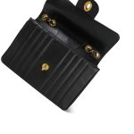 Black Mademoiselle Caviar Vertical Flap Jumbo Gold Hardware - Image 14